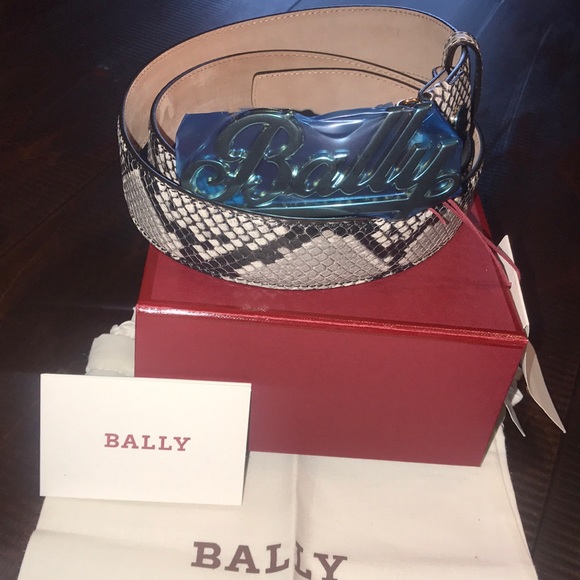 bally snakeskin
